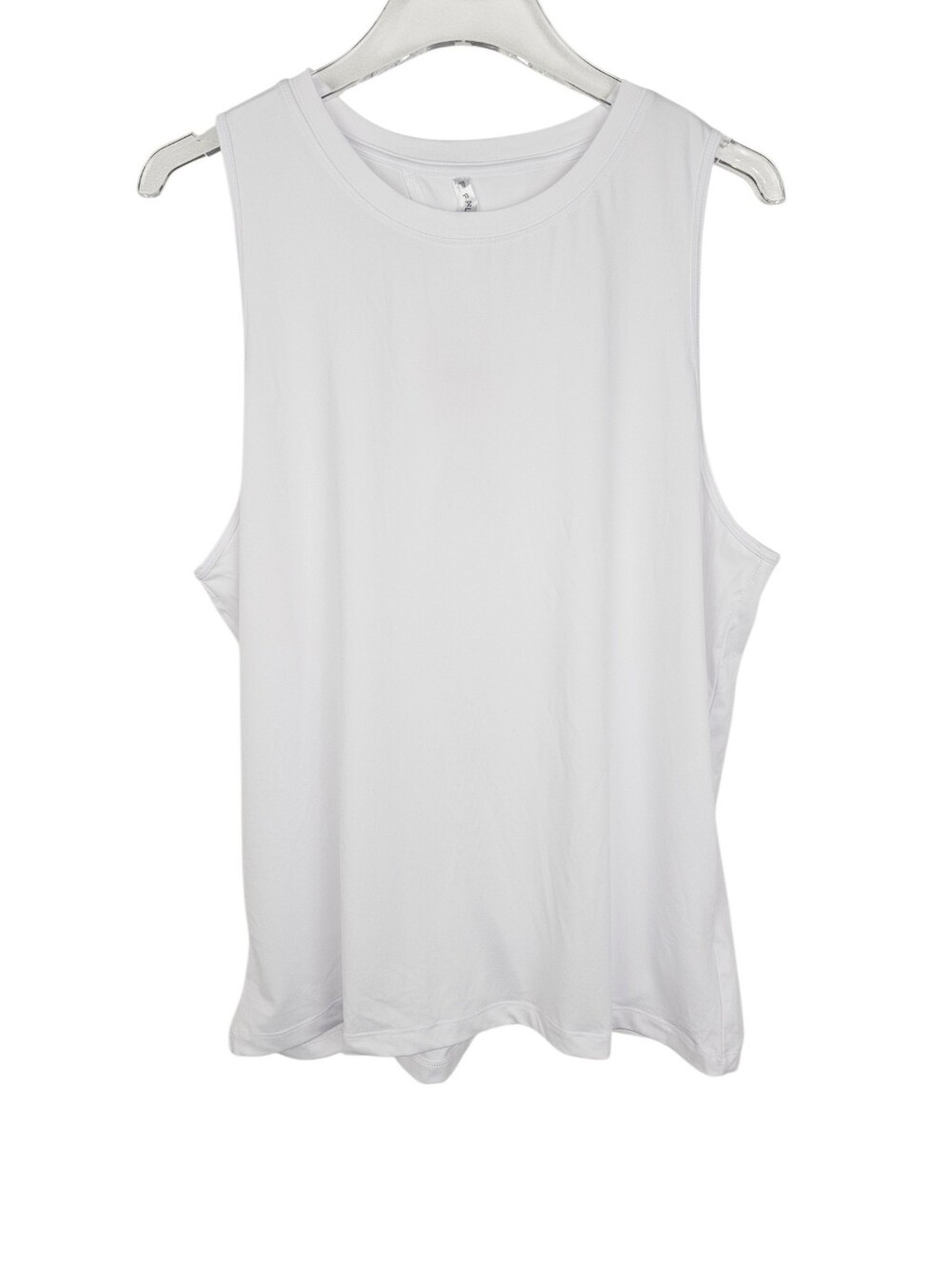 Fabletics White Blake Open Back Tank NWT - Picture 3 of 11